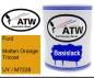 Preview: Ford, Molten Orange Tricoat, UY / M7228: 1L Lackdose, von ATW Autoteile West.